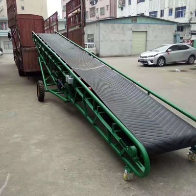 Móvel do transporte de correia de borracha da indústria do apoio do aço carbono para o carvão da mina da grão