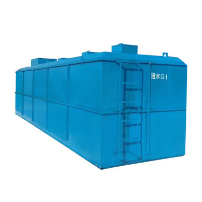 El acero de carbono enterró el hospital completo 10m3/H nacional del equipo del tratamiento de aguas residuales de MBR