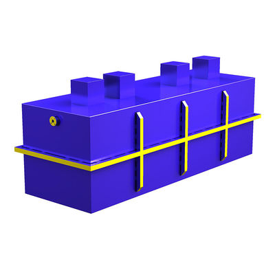 SS304 MBR & MBBR โรงงานปรับปรุงน้ําเสียอุตสาหกรรมบูรณาการ - ความจุ 100 m3/วัน