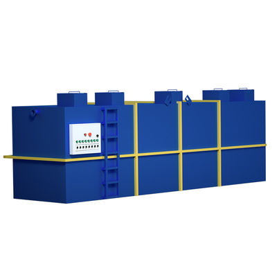 El acero de carbono enterró el hospital completo 10m3/H nacional del equipo del tratamiento de aguas residuales de MBR