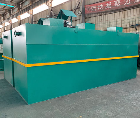 El acero de carbono enterró el hospital completo 10m3/H nacional del equipo del tratamiento de aguas residuales de MBR