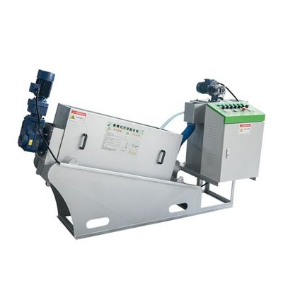 Schrauben-Stapler-Aquakultur-Spiralen-Schlamm-Entwässerungsmittel des Edelstahl-5m3/H