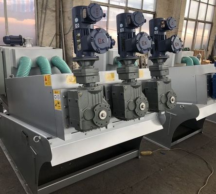 Schrauben-Stapler-Aquakultur-Spiralen-Schlamm-Entwässerungsmittel des Edelstahl-5m3/H