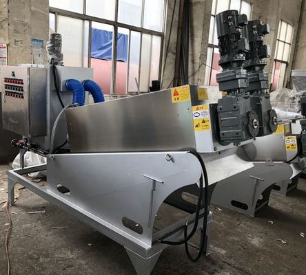 Schrauben-Stapler-Aquakultur-Spiralen-Schlamm-Entwässerungsmittel des Edelstahl-5m3/H