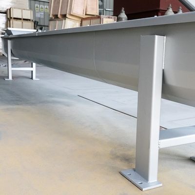 horizontaler 5t/h Kohlenstoffstahl-Schneckenfördererkornschlamm, welche Ausrüstung übermittelt