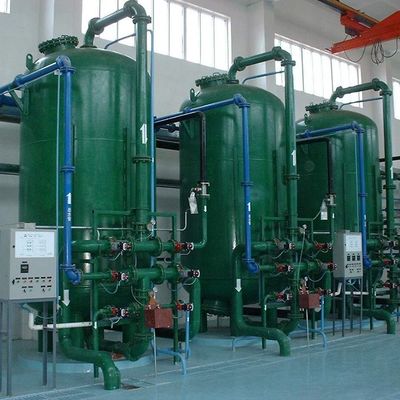 30 एम 3 / एच मल्टी मीडिया फिल्टर स्टेनलेस स्टील क्वार्ट्ज रेत सक्रिय कार्बन मैकेनिकल फिल्टर;