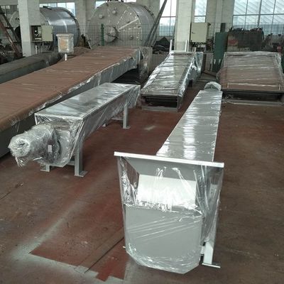10t/h shaftless Edelstahlschlamm und -asche des Schneckenförderers 304, die Ausrüstung übermittelt