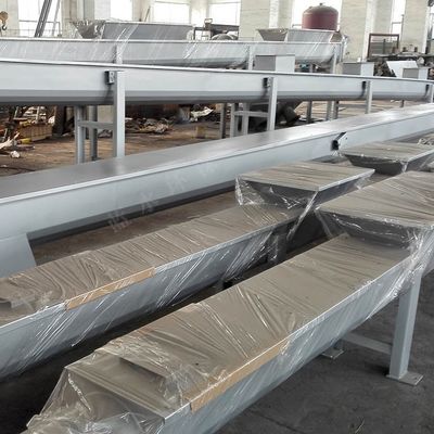 10t/h shaftless Edelstahlschlamm und -asche des Schneckenförderers 304, die Ausrüstung übermittelt