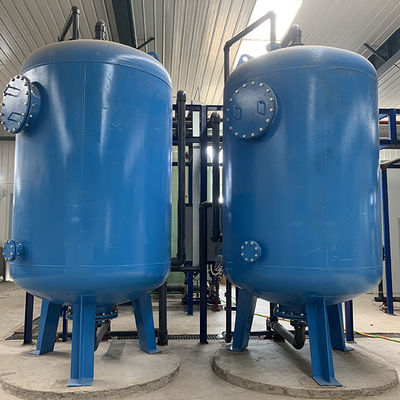 304 roestvrij staal Geactiveerd de Behandelings van afvalwatermateriaal Industriële 2T/H van de Koolstoffilter