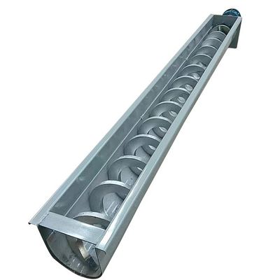 2m3/H炭素鋼ねじコンベヤーの石炭灰の穀物のshaftless螺線形のコンベヤ・システム