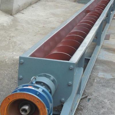 2m3/H炭素鋼ねじコンベヤーの石炭灰の穀物のshaftless螺線形のコンベヤ・システム