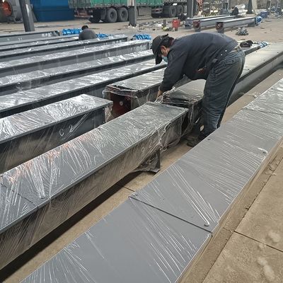 tipo transporte shaftless de 3m3/h U da espiral do eixo da lama da alimentação do transporte de parafuso do aço carbono