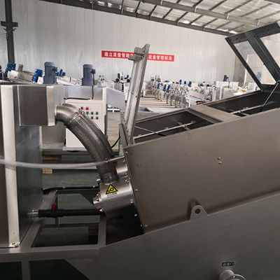 化学製品工場のための50m3/H手回し締め機の沈積物の排水機械