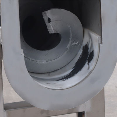 Transporte espiral da lama da fábrica de matéria têxtil da criação de animais do transporte de parafuso de Shaftless do sulco de U