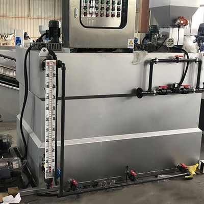 Het roestvrije staal integreerde Automatische het Doseren Systeem Industriële Waterzuiveringsinstallatie
