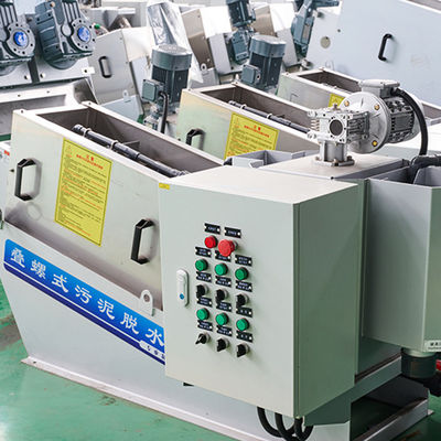 農場の沈積物の処置のための自動統合のVolute沈積物の排水機械