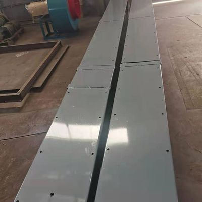 Przenośnik ślimakowy szlamu ze stali węglowej Przemysłowy przenośnik spiralny w proszku