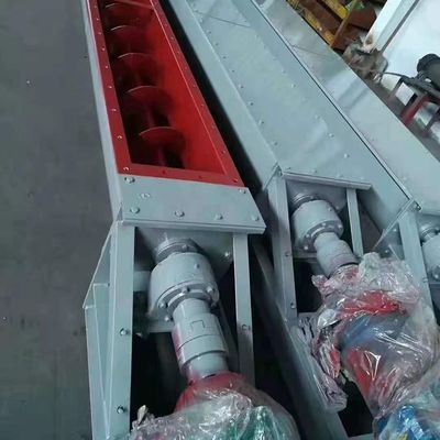 Przenośnik ślimakowy szlamu ze stali węglowej Przemysłowy przenośnik spiralny w proszku