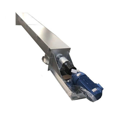 Przenośnik ślimakowy szlamu ze stali węglowej Przemysłowy przenośnik spiralny w proszku