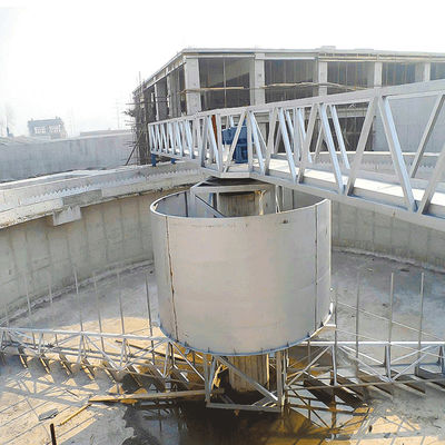 Edelstahl verschob städtisches Klärwerk des zentralen Antriebsschlamm-Schabers