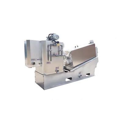 पूर्ण स्वचालित पेंच प्रकार कीचड़ डीवाटरिंग मशीन ठोस तरल पृथक्करण