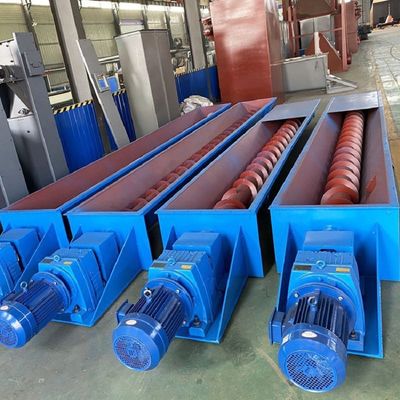 Rosca transportadora de lodo de aço inoxidável 304 em forma de U