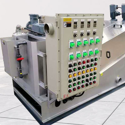 Acero inoxidable de la máquina de deshidratación del lodo de la prensa de tornillo agrícola