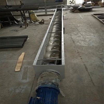 304 فولاد ضد زنگ کشاورزی اسکرو نقاله فیدر بدون شفت کربن فولادی