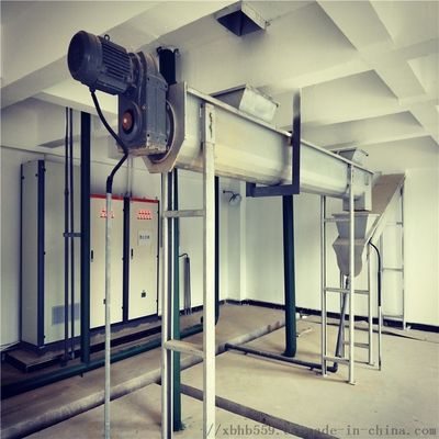 304 فولاد ضد زنگ کشاورزی اسکرو نقاله فیدر بدون شفت کربن فولادی