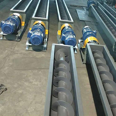Rosca Transportadora Sem Eixo Resistência a Alta Temperatura Aço Inoxidável