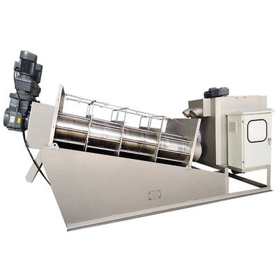 मोबाइल स्टैक्ड स्क्रू स्लज डीवाटरिंग मशीन ऑटोमैटिक स्क्रू प्रेस