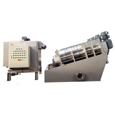 मोबाइल स्टैक्ड स्क्रू स्लज डीवाटरिंग मशीन ऑटोमैटिक स्क्रू प्रेस