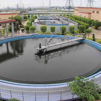 Pusat Tangki Sedimentasi Limbah Drive Sludge Scraper 304 Stainless Steel