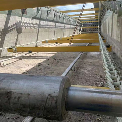 Type à chaînes grattoir d'acier inoxydable du grattoir 304 de boue de plat à chaînes de boue