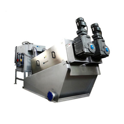 Alto tasso di disidratazione della macchina a spirale automatica di disidratazione dei fanghi SS304