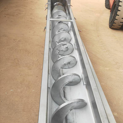 U-Art Shaftless-Schlamm-Pulver-Bohrer-Schneckenförderer-Maschine SS316L 1-10t/h