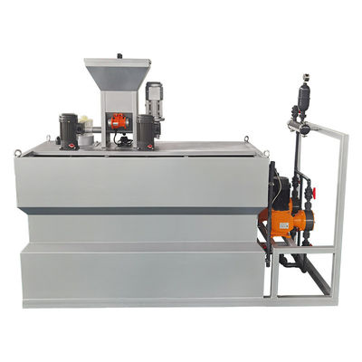 तीन कक्ष PAM/PAC शुष्क पाउडर खुराक उपकरण एकीकृत 4000L/H