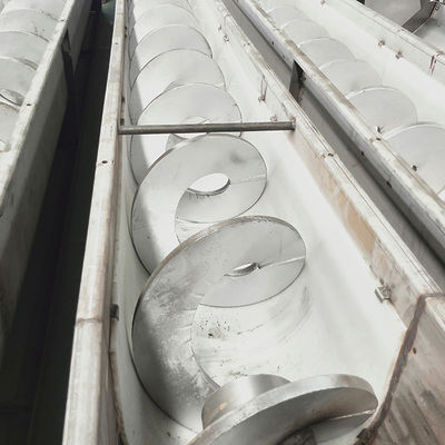 Bezwałowy przenośnik ślimakowy ze stali nierdzewnej 304 w kształcie litery U o długości 1 ~ 20 m