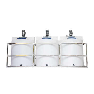 Mistura de dissolução de dose automática completa da máquina 4500L/H integrada