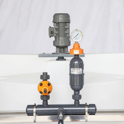 Mistura de dissolução de dose automática completa da máquina 4500L/H integrada