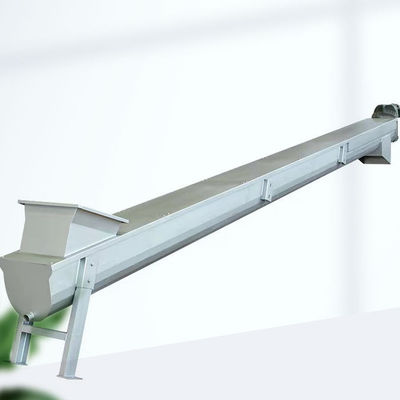 تسمه نقاله اسکرو فولاد کربنی قابل تنظیم فیدر پودر خشک نوع U به طول 7 متر