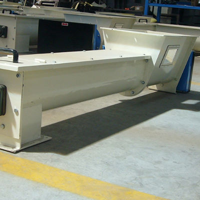 نوار نقاله پیچی 1-40 متری نوار نقاله پیچی مارپیچ برای انتقال لجن زباله های نفتی