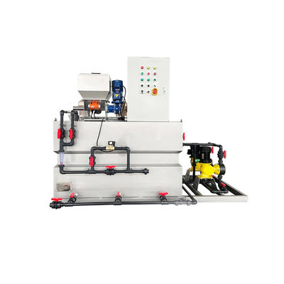 Kanalizasyon Arıtma için 6000L Kimyasal Dozajlama Makinesi Polimer Dozajlama Sistemi 2.2KW