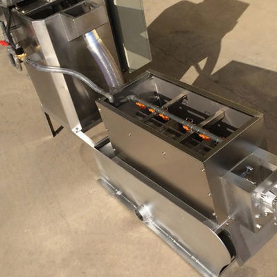 Automatisches Laufen der SS304/316 Spindelpresse-Schlamm-Entwässerungsmaschinen-2.25kw