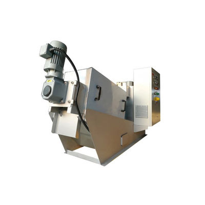 Automatisches Laufen der SS304/316 Spindelpresse-Schlamm-Entwässerungsmaschinen-2.25kw