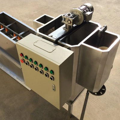 Automatisches Laufen der SS304/316 Spindelpresse-Schlamm-Entwässerungsmaschinen-2.25kw