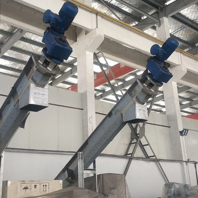 304/316SS Xi măng Than Vôi Băng tải trục vít bê tông hạt 1.5-5.5kw