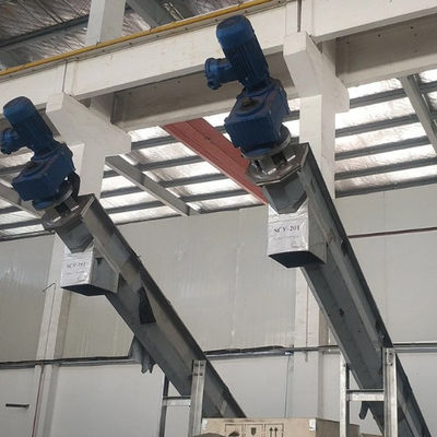 304/316SS Xi măng Than Vôi Băng tải trục vít bê tông hạt 1.5-5.5kw