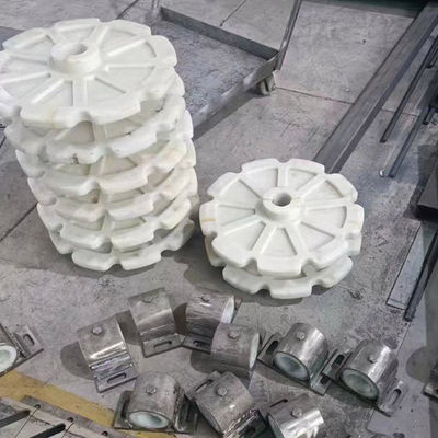 PLCは非金属沈積物スクレーパー システム チェーン版のスラグ スクレーパー1-18mを制御する