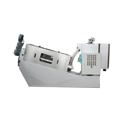 304/316 Stainless Steel Volute Screw Press Dehydrator 10-16kg/H
